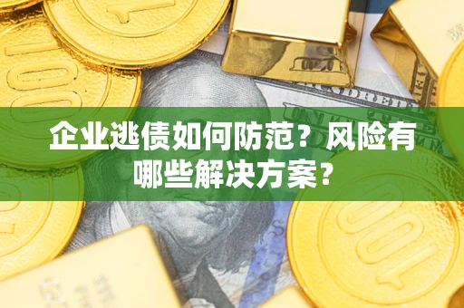 武汉企业逃债如何防范？风险有哪些解决方案？