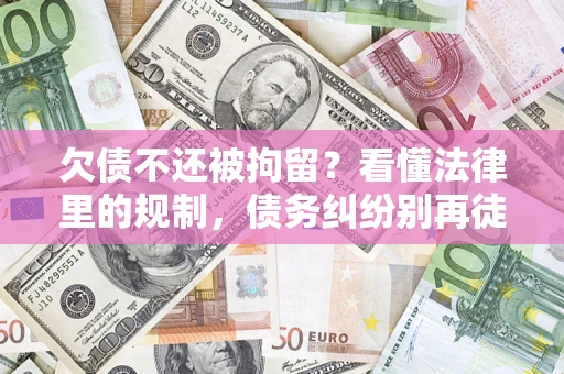 武汉欠债不还被拘留？看懂法律里的规制，债务纠纷别再徒劳奔波