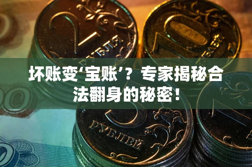 武汉坏账变‘宝账’？专家揭秘合法翻身的秘密！