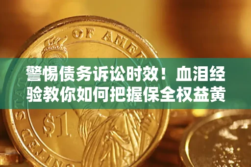 武汉警惕债务诉讼时效！血泪经验教你如何把握保全权益黄金期