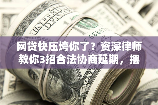 武汉网贷快压垮你了？资深律师教你3招合法协商延期，摆脱暴力催收！