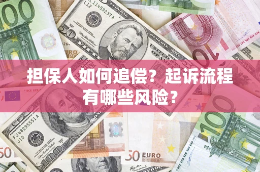 武汉担保人如何追偿？起诉流程有哪些风险？
