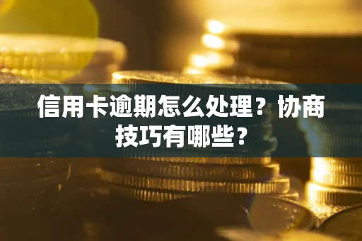 武汉信用卡逾期怎么处理？协商技巧有哪些？