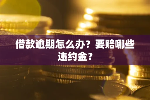 武汉借款逾期怎么办？要赔哪些违约金？