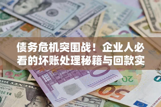 武汉债务危机突围战！企业人必看的坏账处理秘籍与回款实战指南